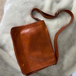 Leather Messenger Bag